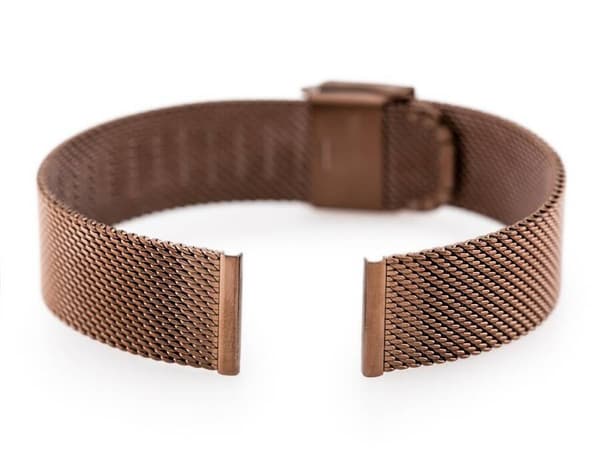 Armbånd Pacific M6 - net HQ - brun 18mm
