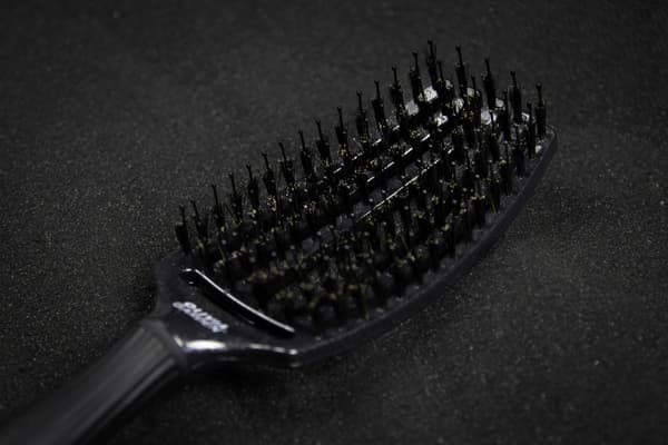 Olivia Garden FingerBrush Combo Hårborste - Svart Onix