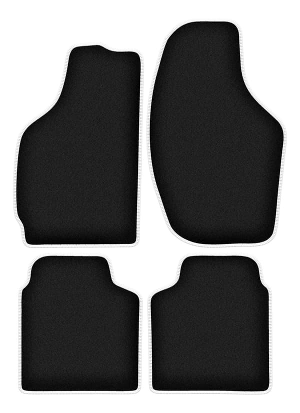 CARLUX-SILVER bilmåtter til: Daewoo Tico hatchback (1996-2001)