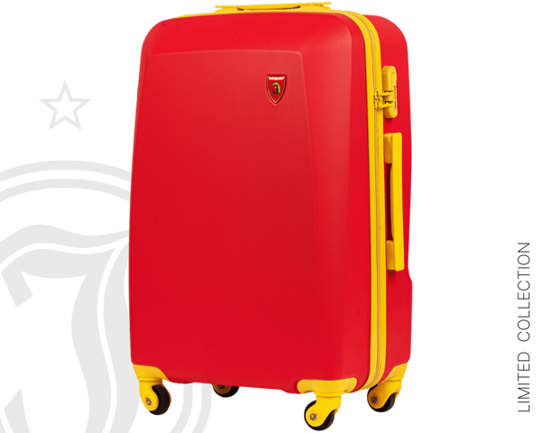 Wings og Jagiellonia 24" rød medium rejsetaske