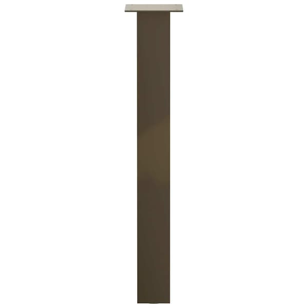 vidaXL sofabordben, 4 stk., naturstål, 72 cm, stål