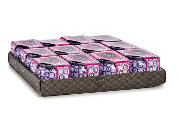 Set med 12 doftljus i glas - SPA