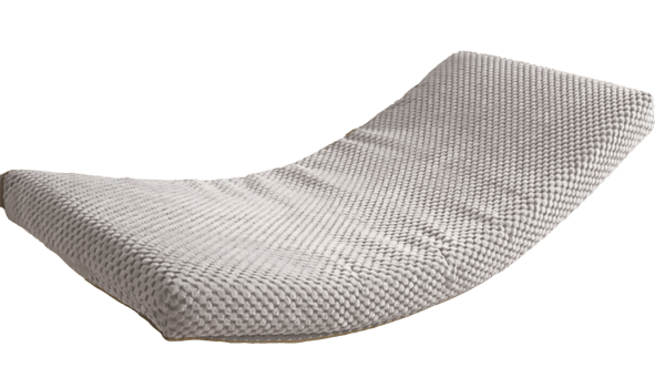 Arc metall katthylla 60cm ljus silvergrå