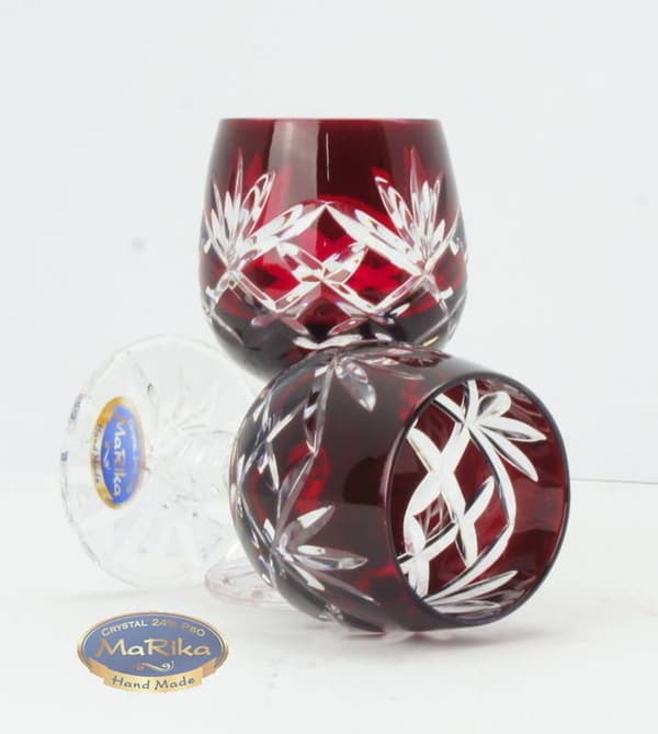 Ruby Crystal Vodka Glas 40 ml Ananas