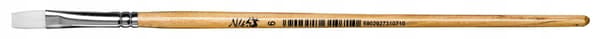 NYLON FLADE BØRSTER NR. 14 A'6