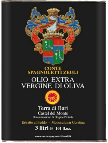 Oliwa Extra Virgin Olivolja 3L - Spagnoletti