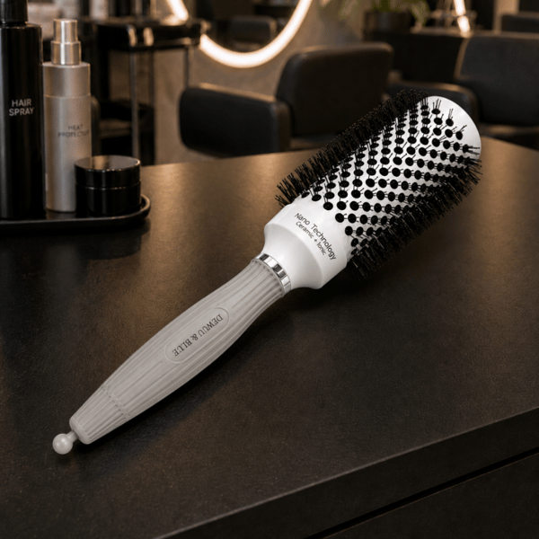 Keramisk termisk borste för styling med jonisering 32 mm NANO techno