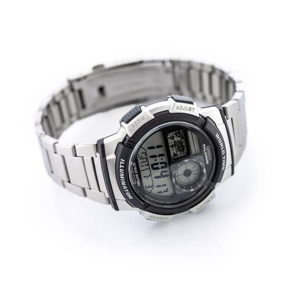 Herrklocka CASIO AE-1000WD 1A (zd073h) - Världstid + Låda