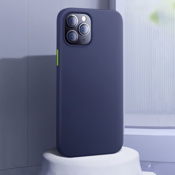Suojakuori iPhone 12 Pro Maxille, värisarja, sininen