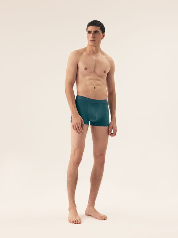 Solid Henderson 5-pack boxershorts | marinblå, turkos, blågrön M