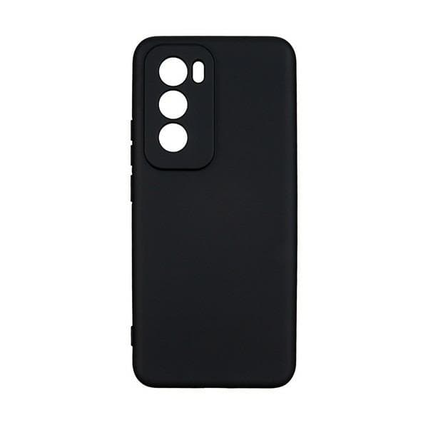Beline Silikone Etui til Oppo Reno 12 5G Sort