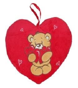 Hjerte - Bamse 20cm