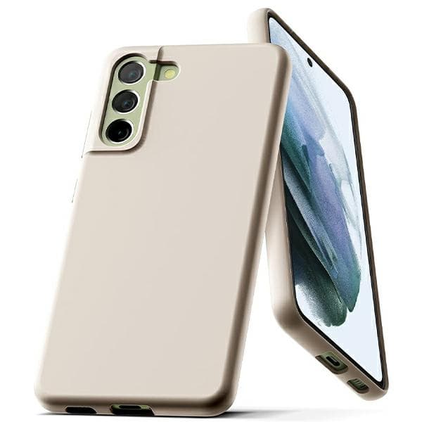 Mercury Silikone Etui til iPhone 15 Pro, Lysegrå