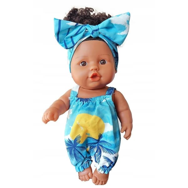Mørkhudet babydukke