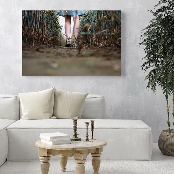 Canvastaulu Luonto Kävelyretki pellolla 100x60 cm