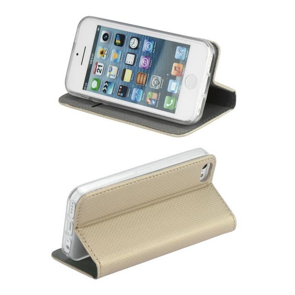 Smart Magnet-bokfodral för Xiaomi 13, guld