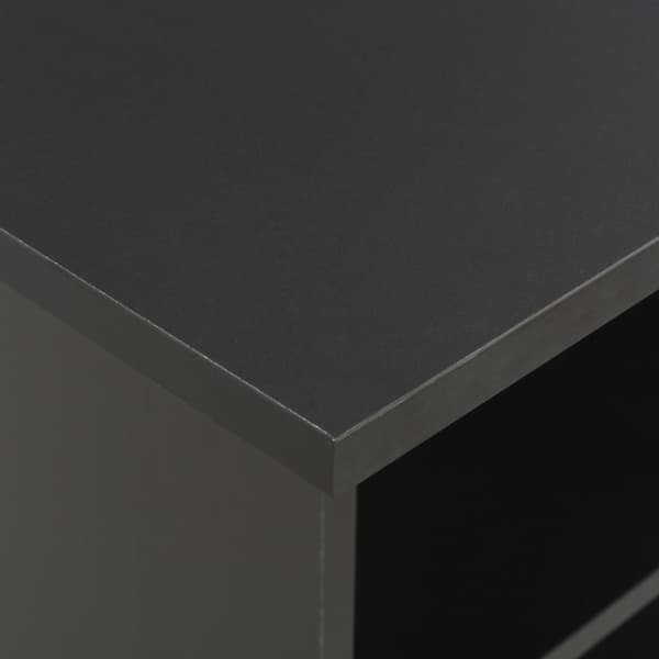 vidaXL barbord, sort, 60 x 60 x 110 cm