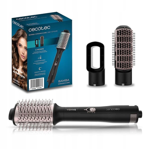 Cecotec Bamba CeramicCare 3-i-1 Styler Hårtork