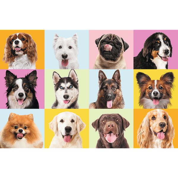 17374 "60" - Sweet dogs / Trefl