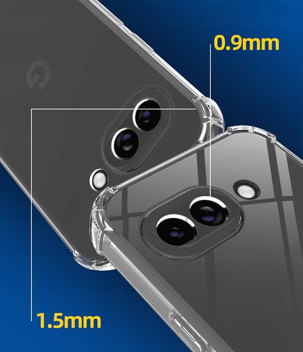 Etui til Google Pixel 9A ARMOR CASE SILICON RUBBER SLIM