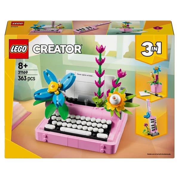 Lego Creator 31169. Blomsterskrivemaskine