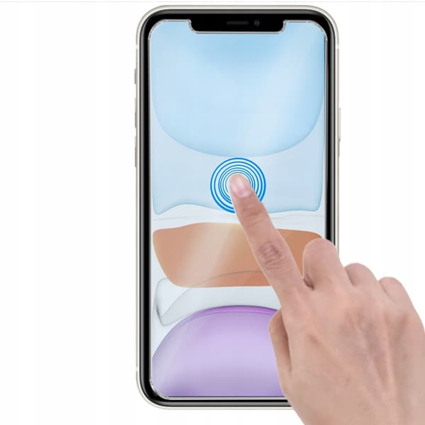 2x Härdat glas för Apple iPhone 11 / XR 9H-glas, 2-pack