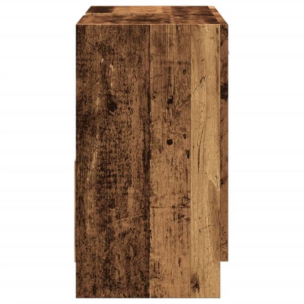 vidaXL håndvaskskab, antik træ, 63x30x54 cm