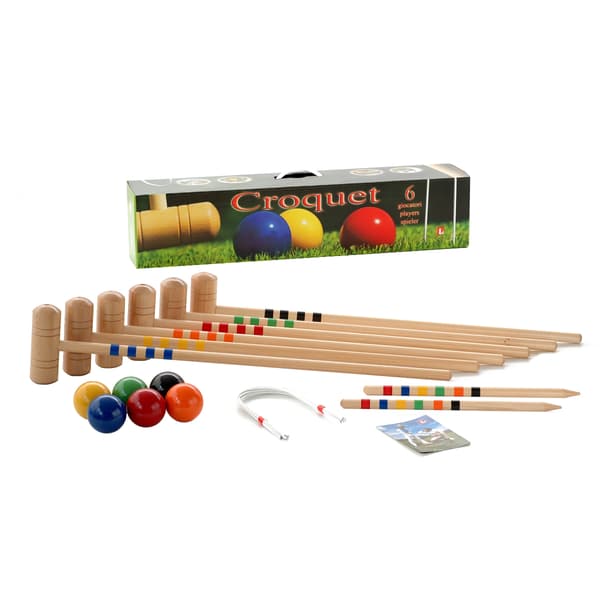 Lucio Londero 6-spelare krocket set