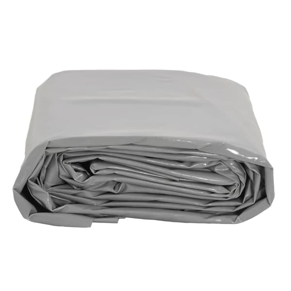 vidaXL Pressu, harmaa, 1,5x6 m, 600 g/m²