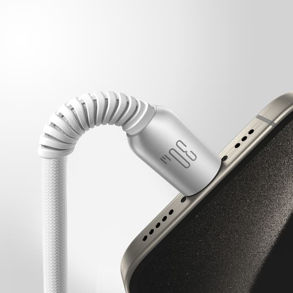 Avanceret serie 30W USB-C til iPhone Lightning-kabel 1,2m - Grå