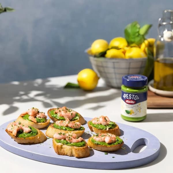 Basilikapesto med citron Basilico e Limone Barilla 190g italiensk