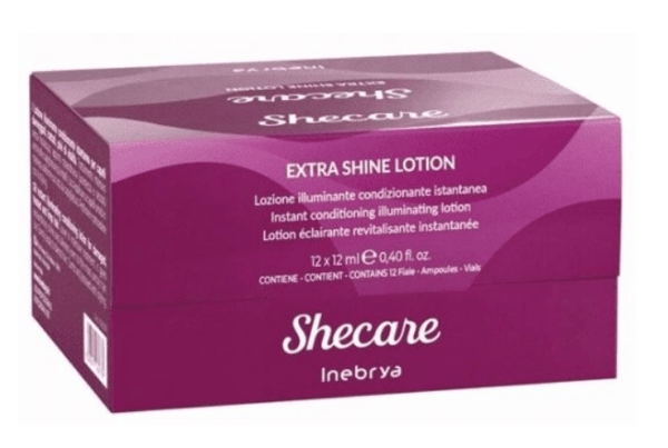 Inebrya Shecare Ekstra Glans Lotion 12x12 ml