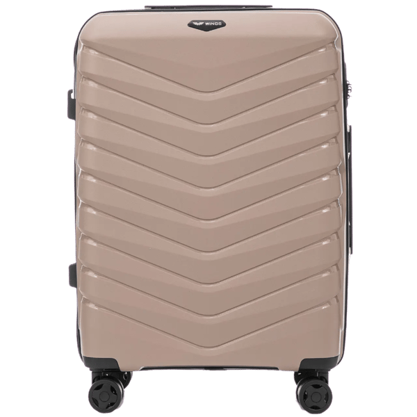 Mellemstor kuffert Wings PHOENIX 2.0 polypropylen 24" CHAMPAGNE