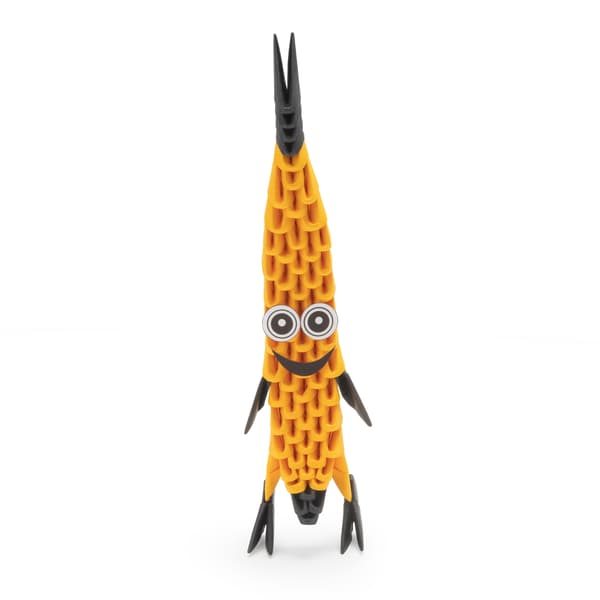 Origami 3d. Banaani