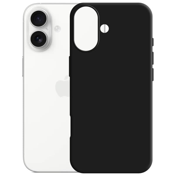 3MK Matt Case Pro för iPhone 17, svart
