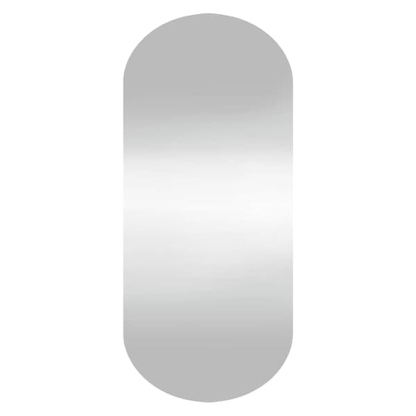 vidaXL Väggspegel, 35x80 cm, Glas, Oval