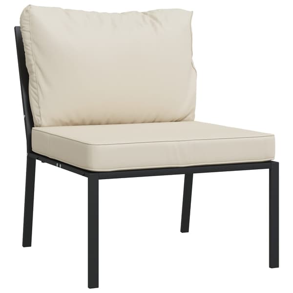 vidaXL Trädgårdsstolar med sanddynor, 2 st, 60x74x79 cm