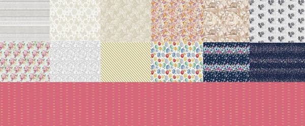 Dekorpapper 200x70cm 80g blandad