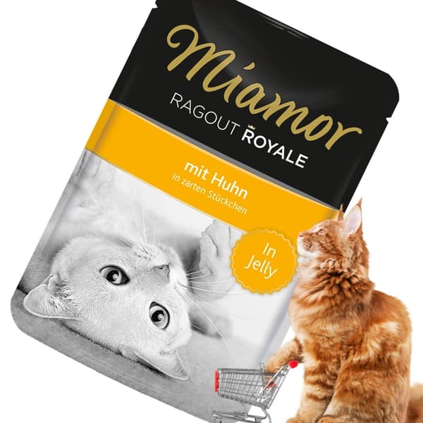 Miamor Ragout Royal - våtfoder för katter kyckling i gelé 100g