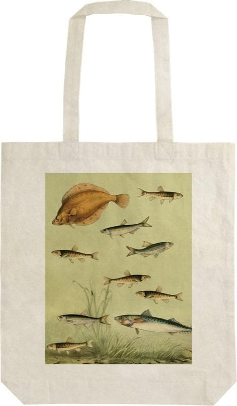 STBAG 64 Nordic Fish -puuvillakassi
