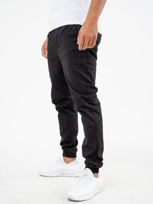 Point X Pocket Joggingbyxor Svart/Vit L