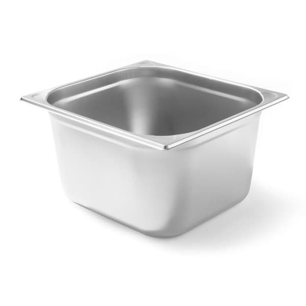 Kitchen Line stål GN 2/3 beholder, højde 200 mm - Hendi 806258