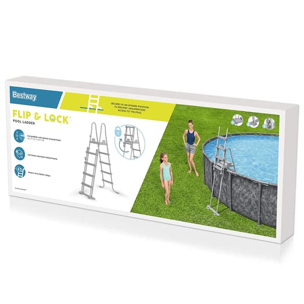 Bestway Flowclear 4-trins poolstige, 132 cm