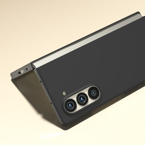 Hårdt PC-cover til Samsung Galaxy Z Fold6 5G, sort