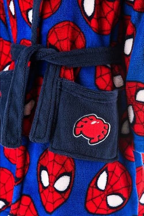 SPIDERMAN DRENGE BADEKÅBE BLØD BLÅ 98 FN01i