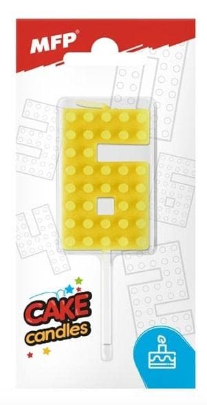Ljusblock nummer 6 gul