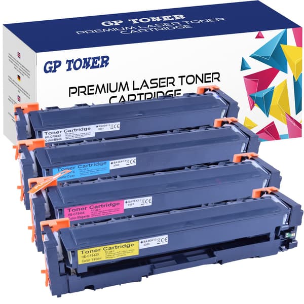 4x toner til HP GP-H404X/CF544X CMYK-printer
