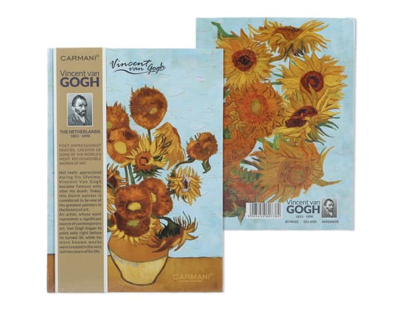 Carmani, notesbog - VAN Gogh/Solsikker