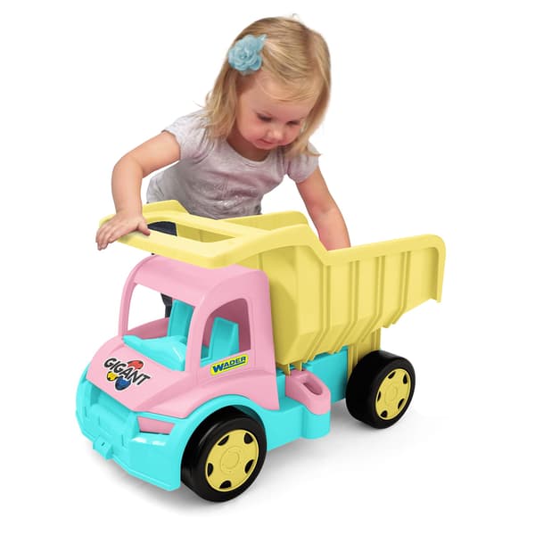 Jättedumper i rosa och krämfärgad 65020