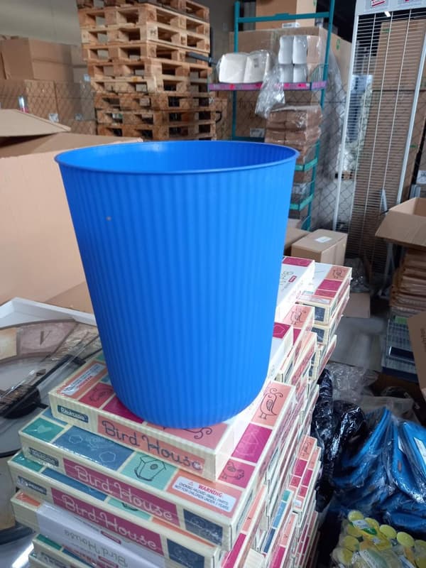 MIEDEON 6-liters blå kontoraffaldsspand